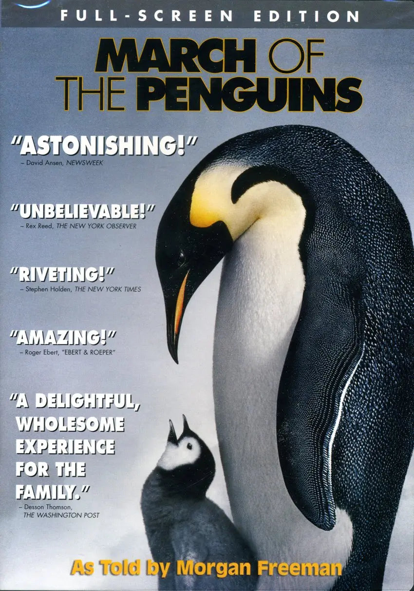 March of the Penguins (Full Screen Edition) The Happy Book Stack