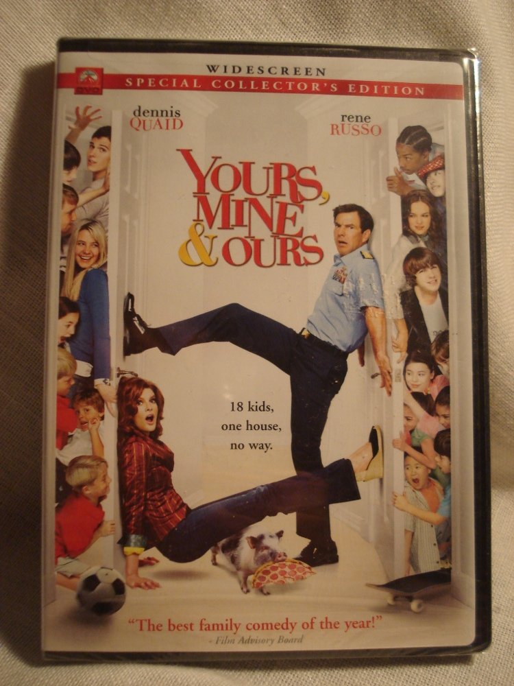 Yours, Mine & Ours (Widescreen Edition) The Happy Book Stack
