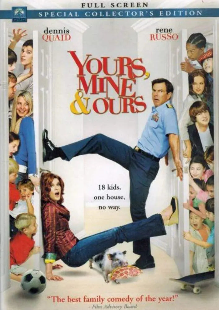 Yours, Mine & Ours (Full Screen Edition) The Happy Book Stack