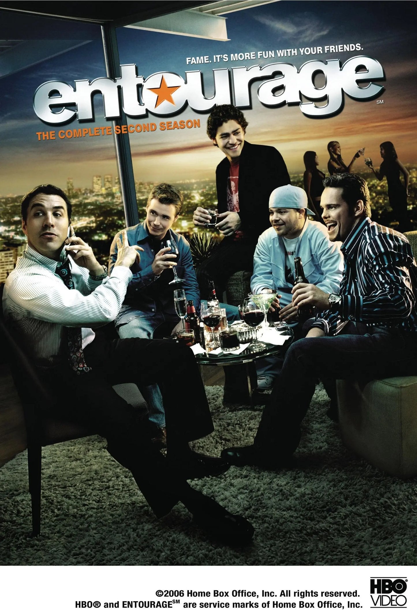 Entourage: The Complete Second Season (DVD-3 Discs) The Happy Book Stack