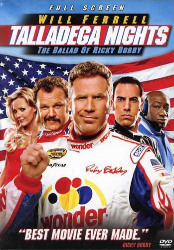 Talladega Nights: The Ballad of Ricky Bobby (PG-13 Fullscreen Edition) The Happy Book Stack