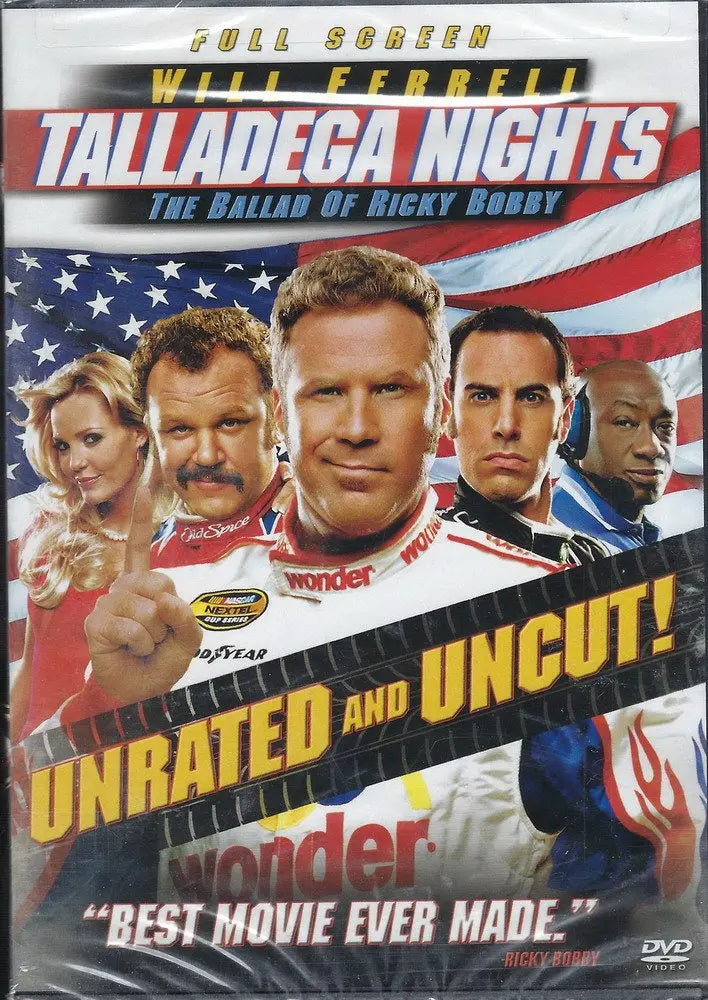 Talladega Nights - The Ballad of Ricky Bobby (Unrated Full Screen Edition) The Happy Book Stack