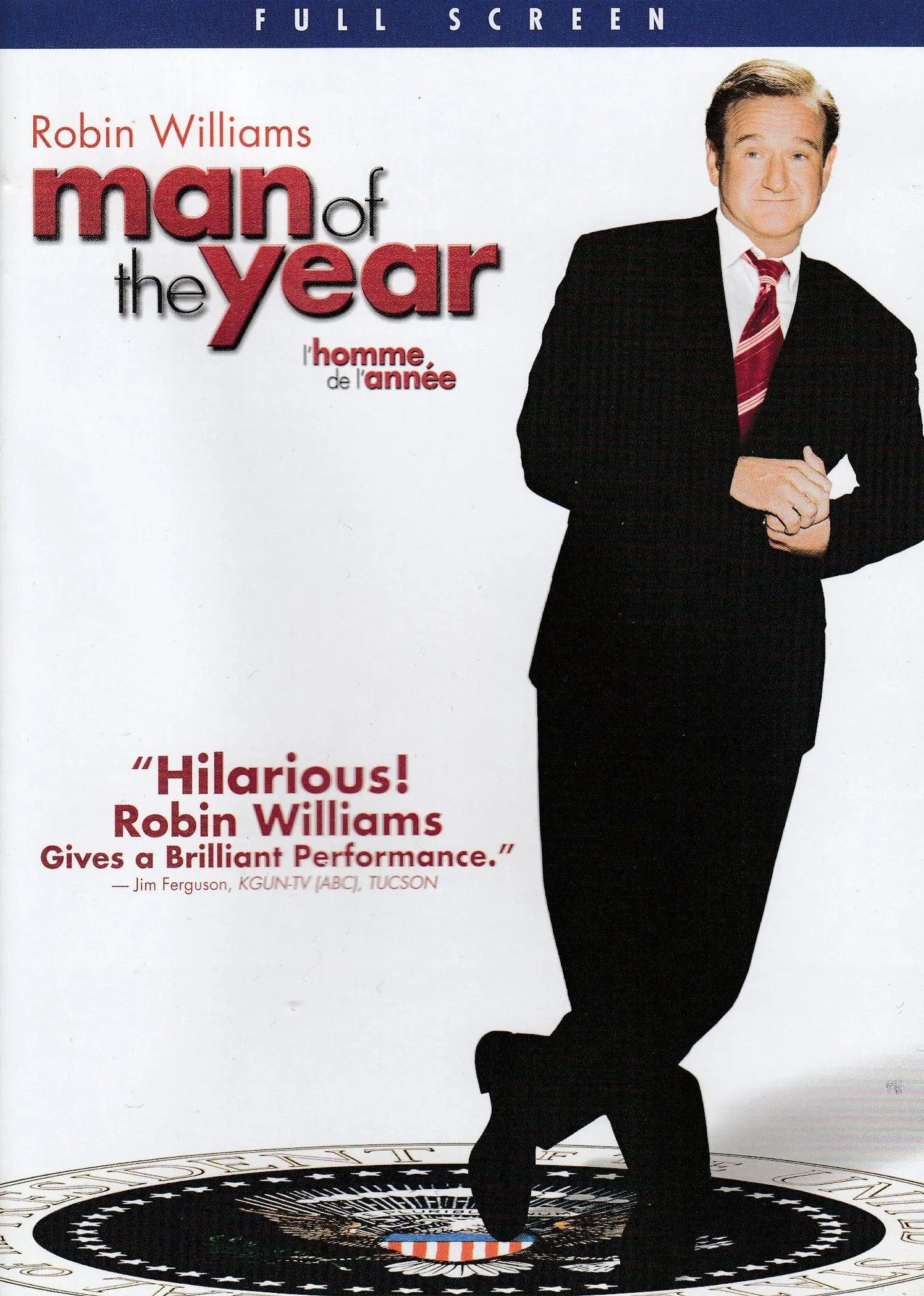 Man of the Year (Full Screen Edition) The Happy Book Stack