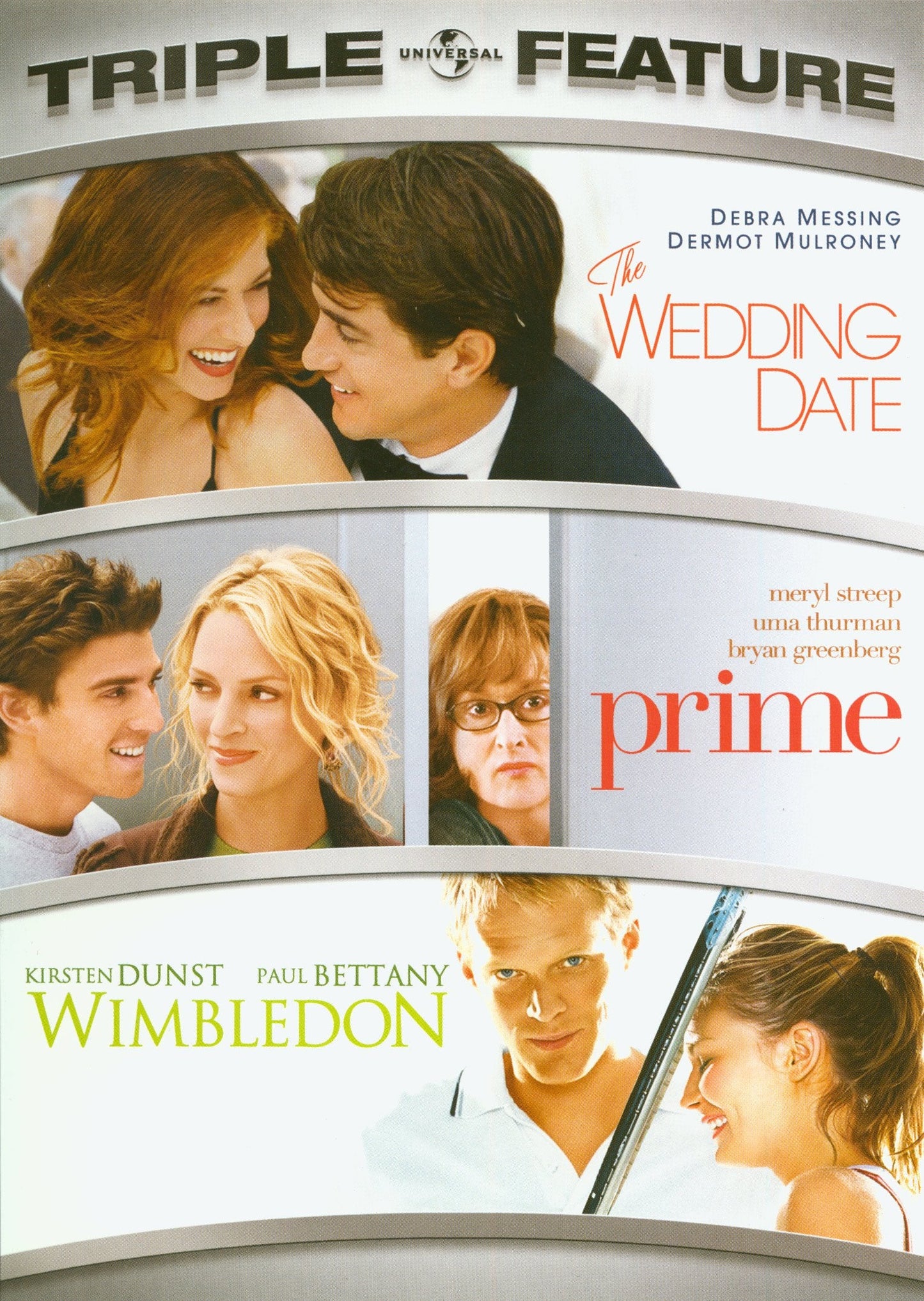 The Wedding Date / Prime / Wimbledon (Triple Feature) The Happy Book Stack