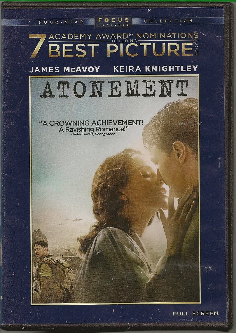 Atonement (Full Screen Edition) The Happy Book Stack