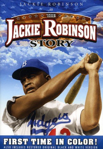 The Jackie Robinson Story - In COLOR! Also Includes the Original Black-and-White Version which has been Beautifully Restored and Enhanced! The Happy Book Stack