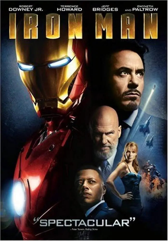 Iron Man (Single-Disc Edition) The Happy Book Stack