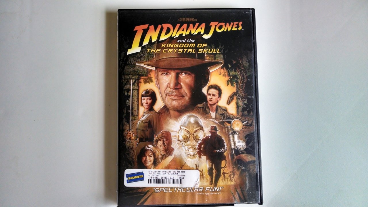 Indiana Jones and the Kingdom of the Crystal Skull (Single-Disc Edition) The Happy Book Stack