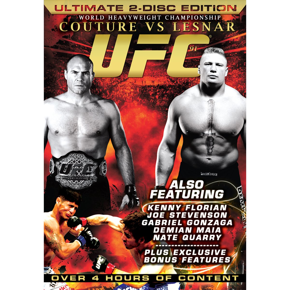 UFC 91: Couture vs. Lesnar The Happy Book Stack