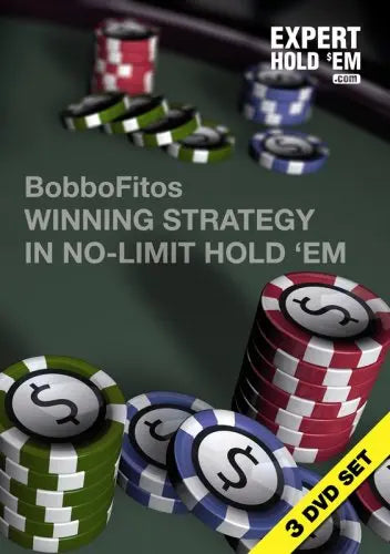 BobboFitos Winning Strategy in No-Limit Hold 'Em 3 DVD Set The Happy Book Stack