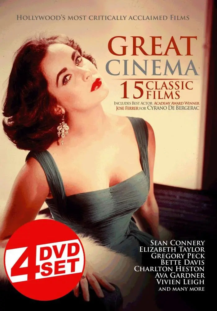 Great Cinema: 15 Classic Films (4 Disc Set) The Happy Book Stack