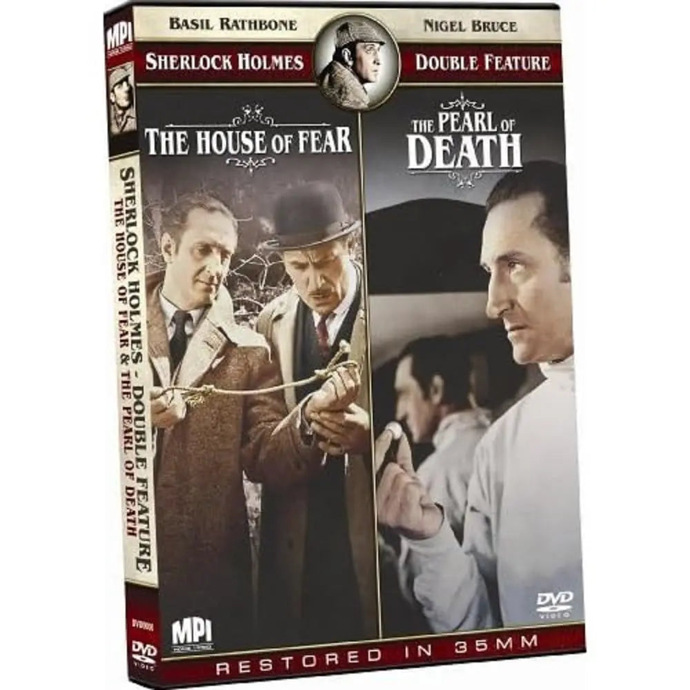 Sherlock Holmes Double Feature: The House of Fear/The Pearl of Death The Happy Book Stack