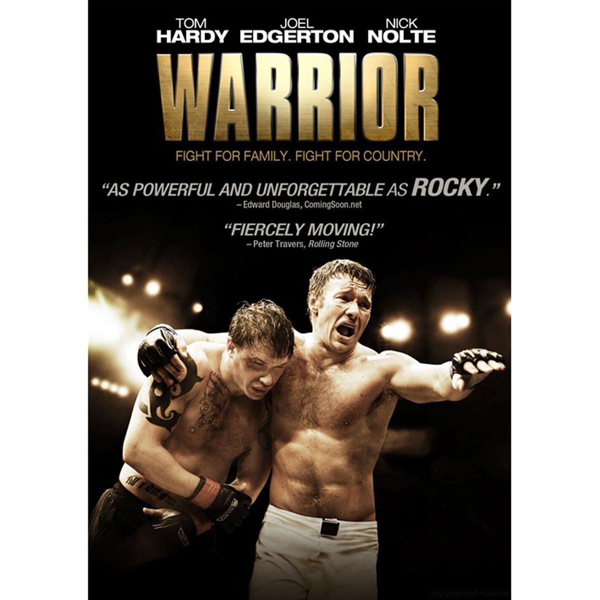 Warrior - DVD The Happy Book Stack
