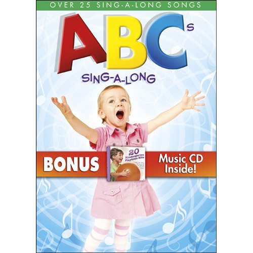 ABC's Sing-A-Long with Bonus CD: 20 Kindergarten Playtime Hits V.1 The Happy Book Stack
