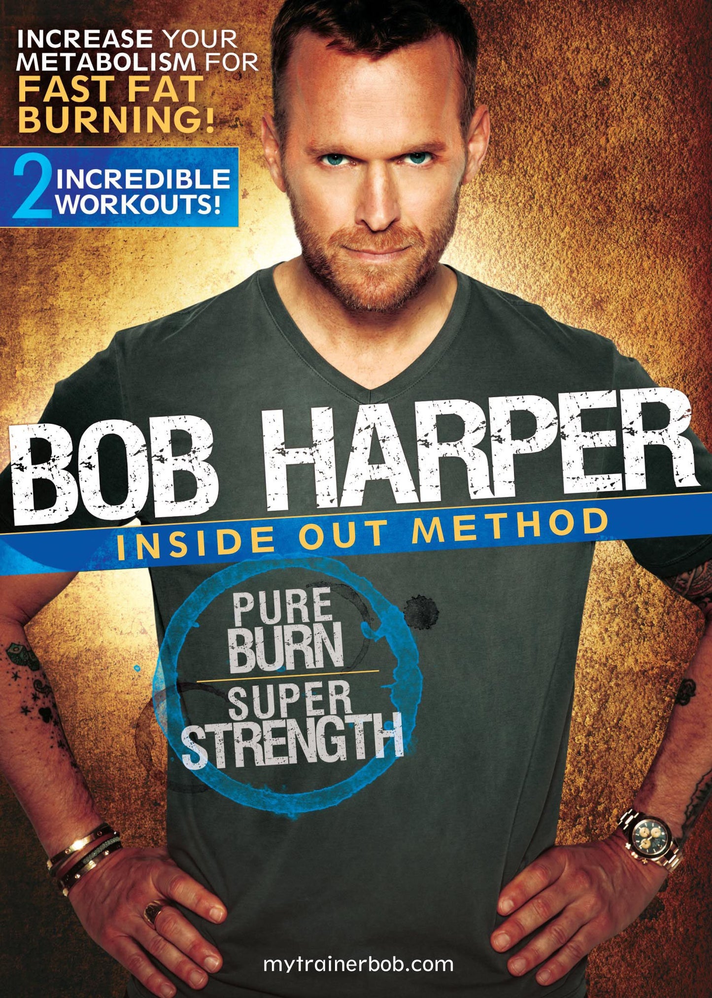 Bob Harper: Pure Burn Super Strength The Happy Book Stack