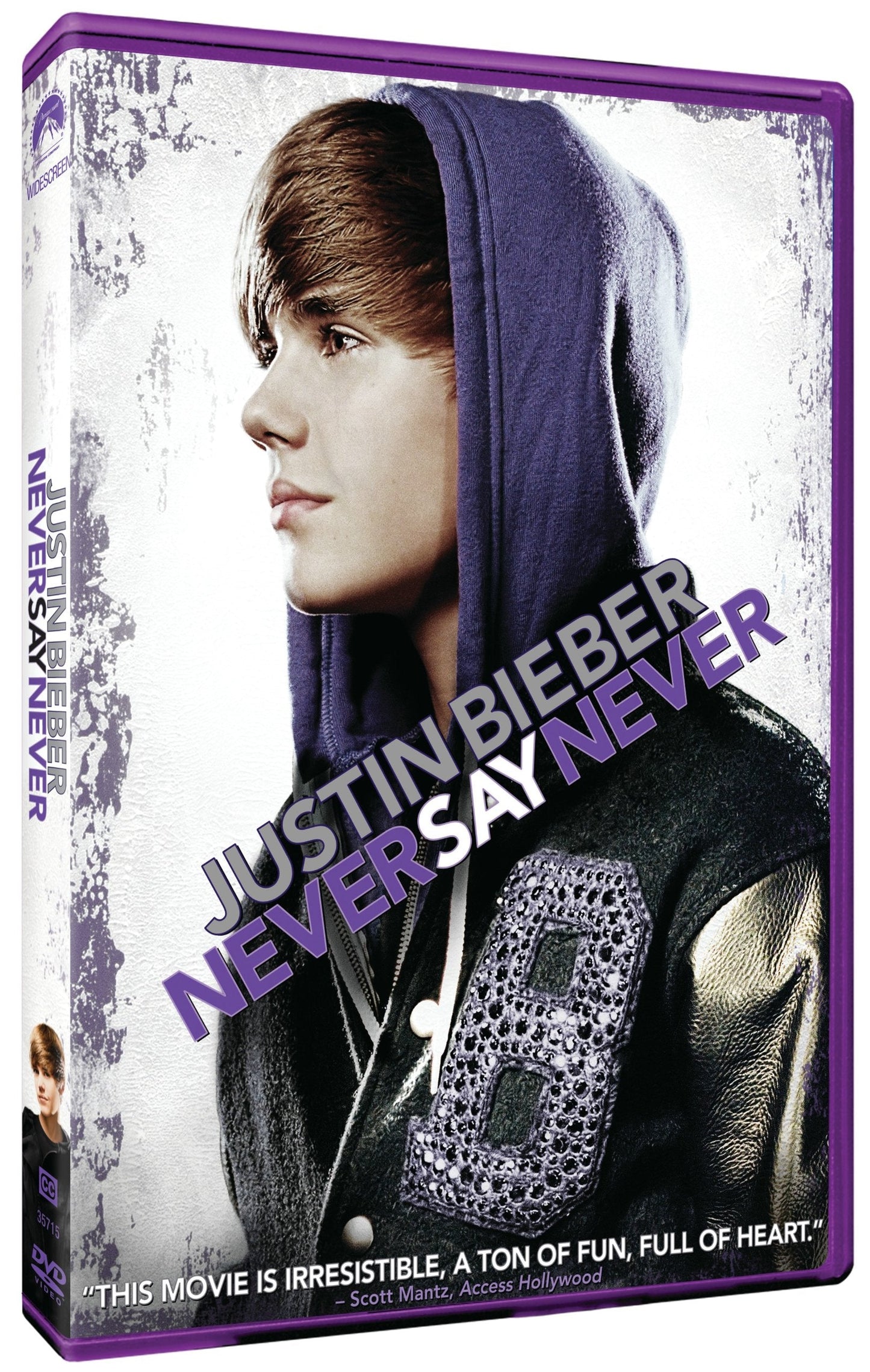 Justin Bieber: Never Say Never The Happy Book Stack