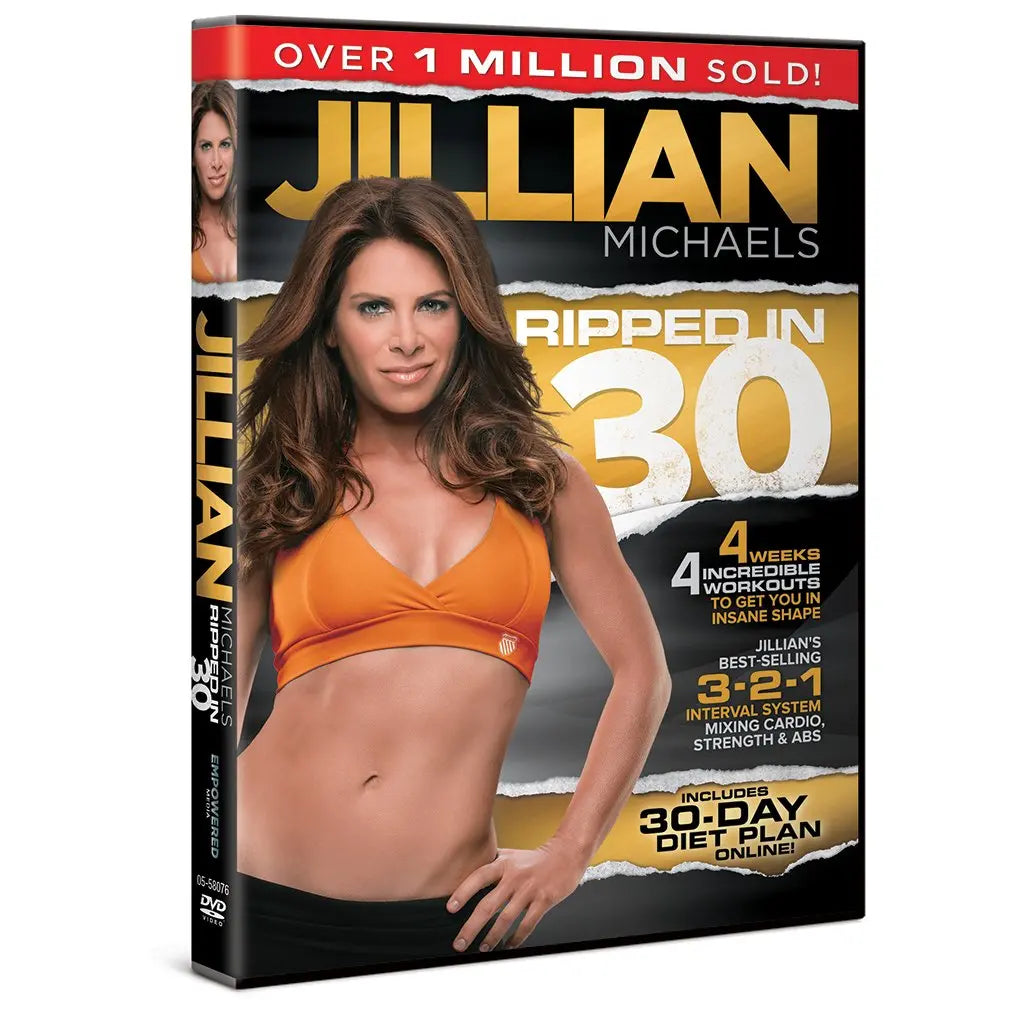 Jillian Michaels Ripped in 30 The Happy Book Stack