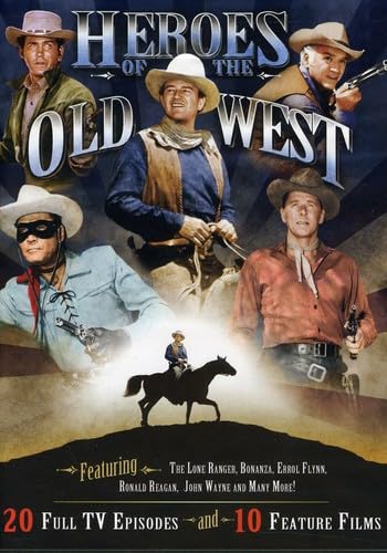 HEROES OF THE OLD WEST - 10 MOVIES & 20 EPISODES The Happy Book Stack