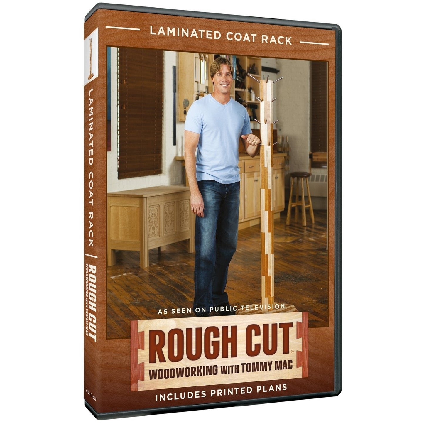 Rough Cut - Woodworking Tommy Mac: Laminated Coat The Happy Book Stack