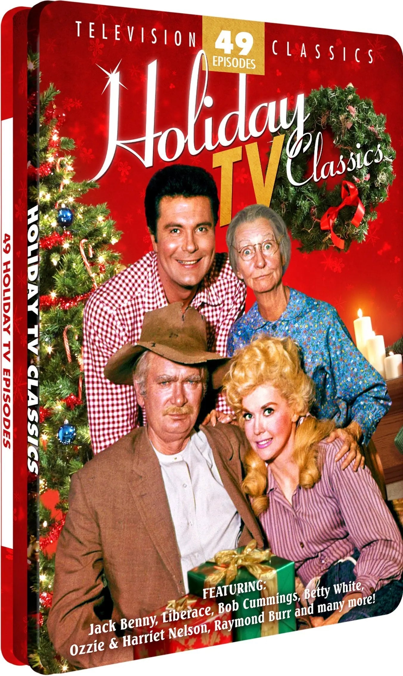 HOLIDAY TV CLASSICS 49 EPS (4 DVD) TIN VERSION The Happy Book Stack
