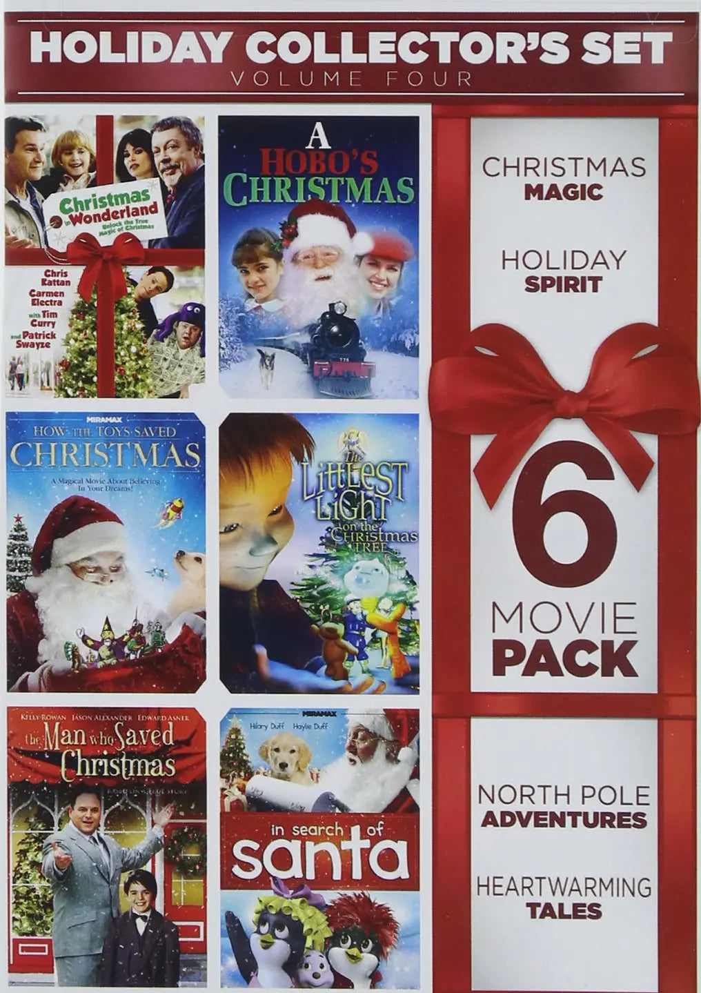 6-Film Holiday Collector's Set V.4 Bonus Audio(MP3): Deck the Halls The Happy Book Stack