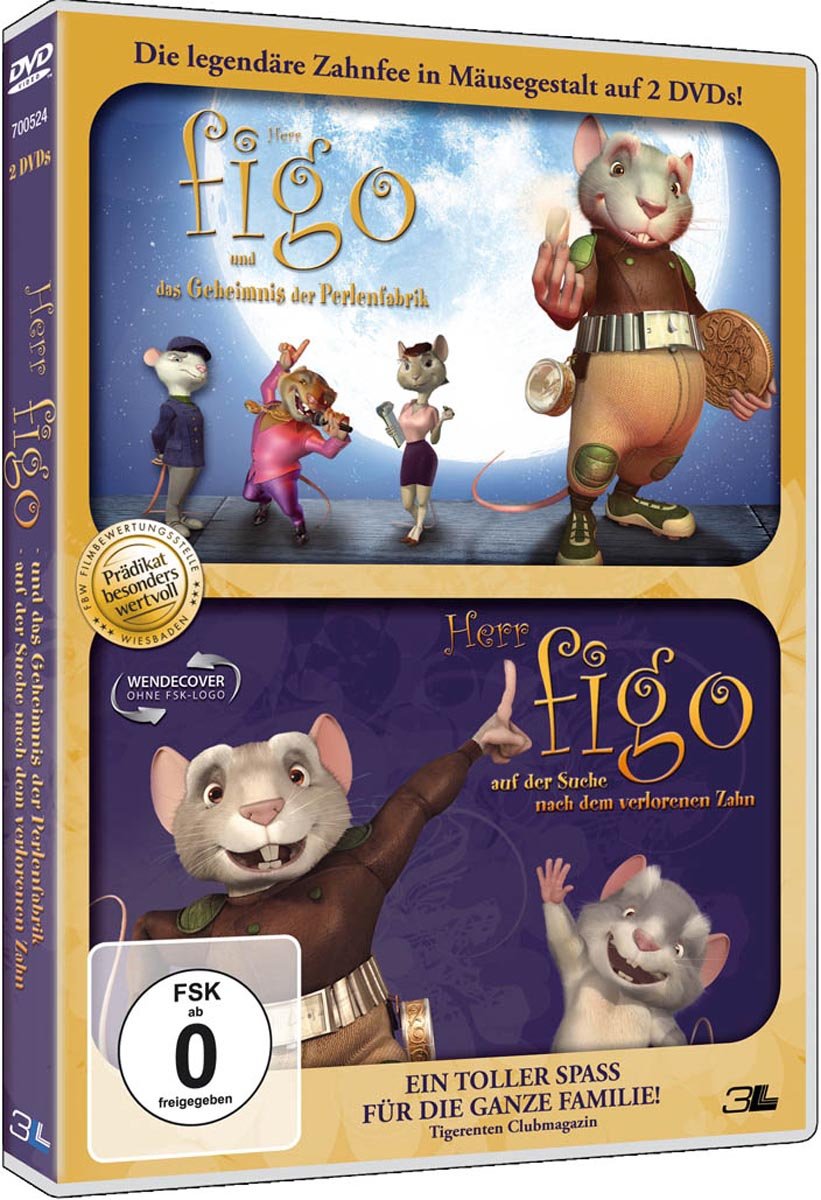Herr Figo und das Geheimnis der Perlenfabrik / Herr Figo auf der Suche nach dem verlorenen Zahn The Happy Book Stack