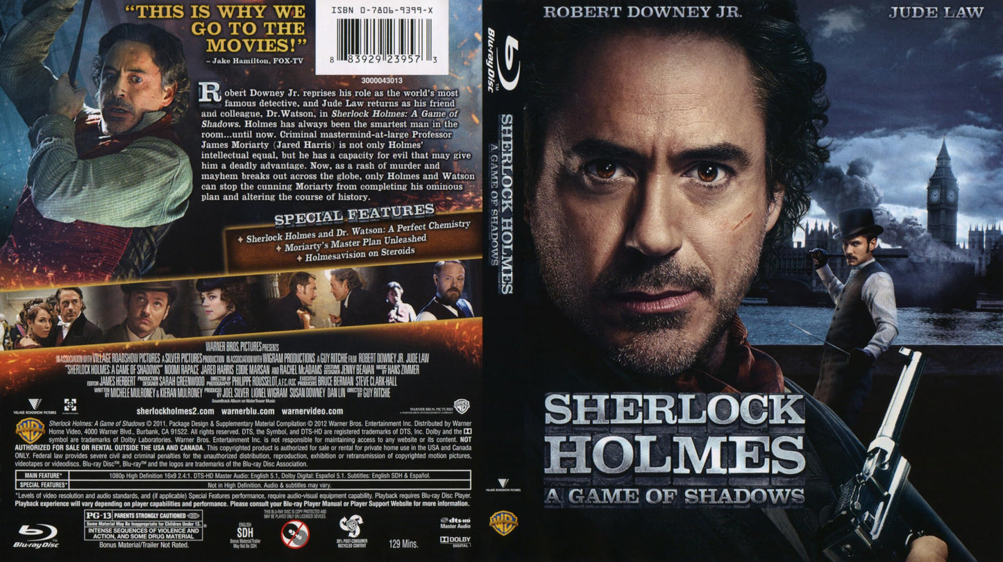 Sherlock Holmes: A Game of Shadows - 1695
