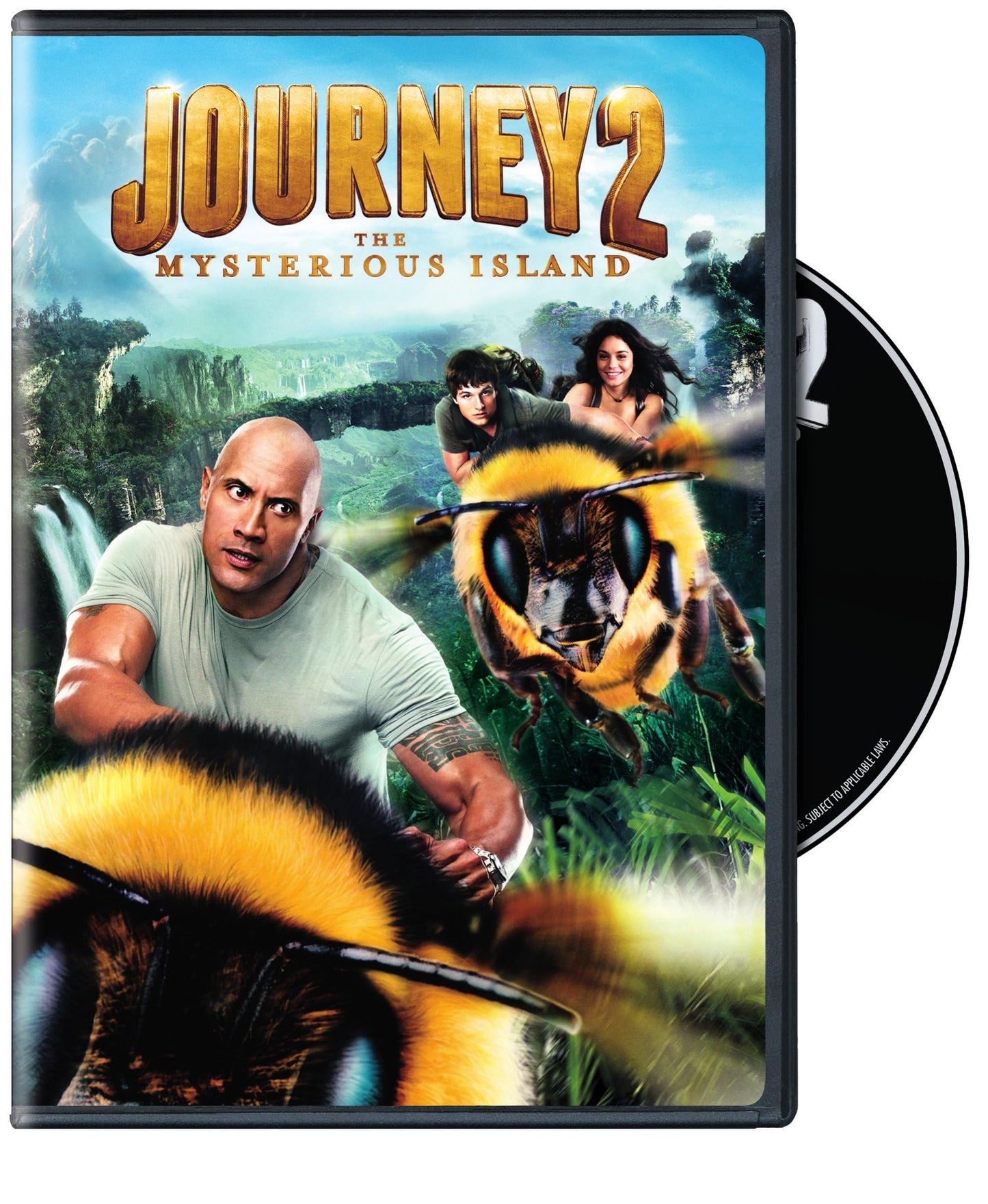 Journey 2: The Mysterious Island DVD The Happy Book Stack