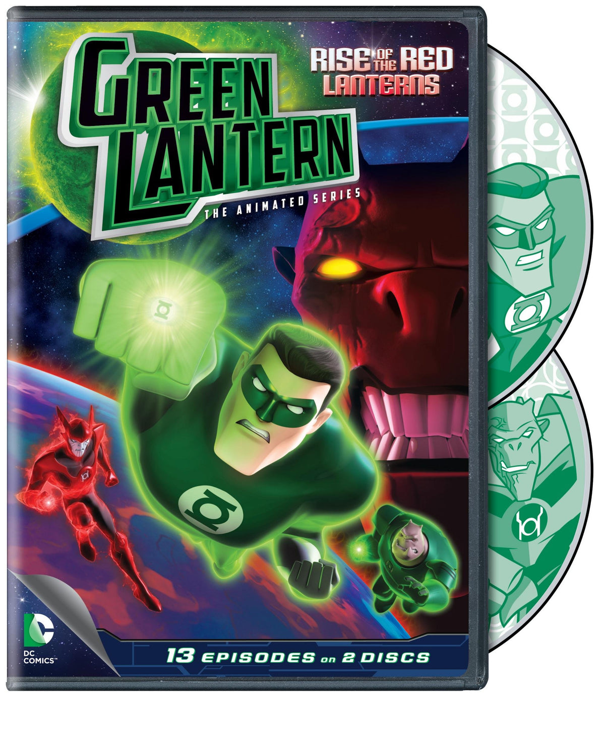 Green Lantern Animated Series: Season One, Part One (DVD) The Happy Book Stack