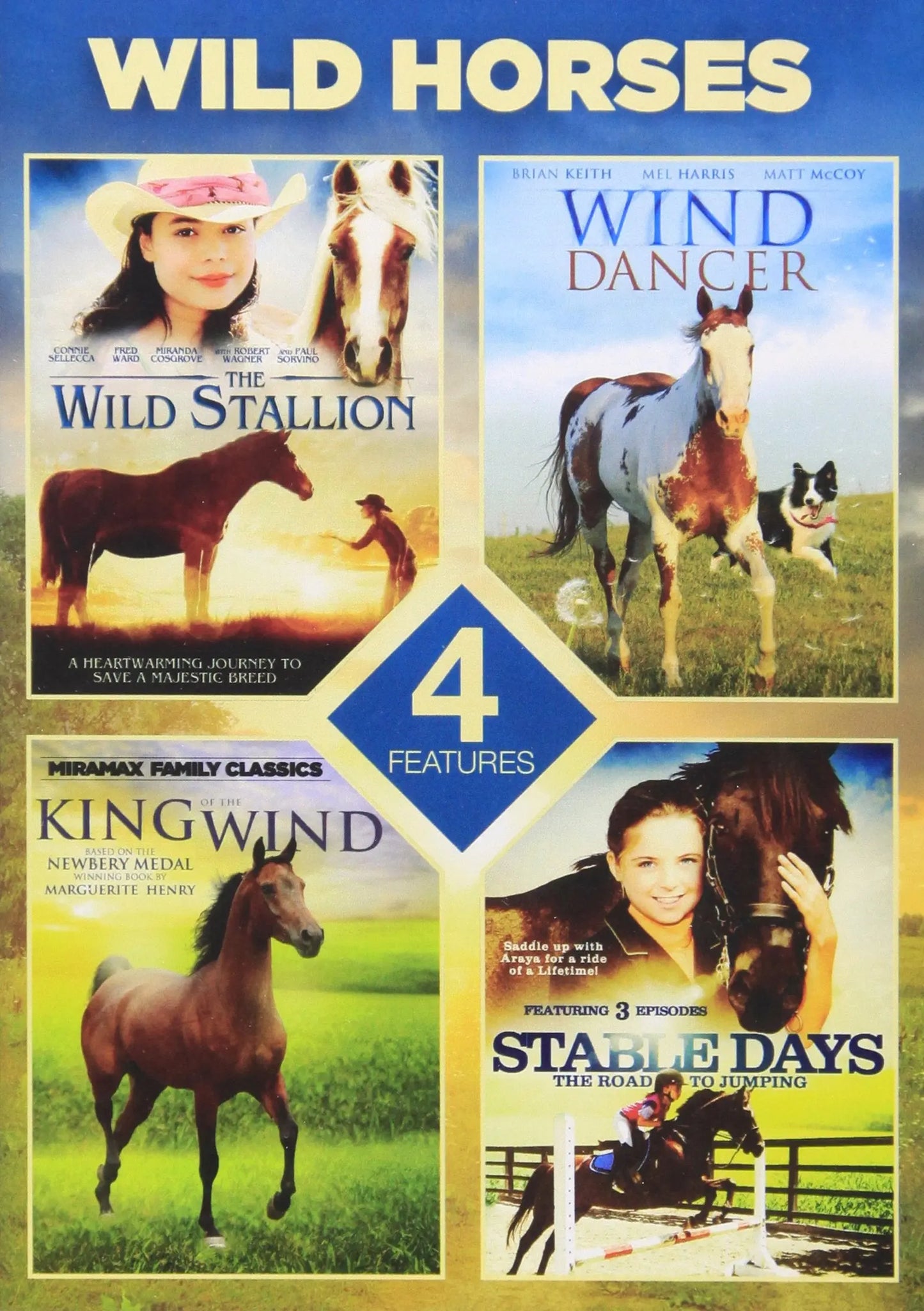 4-Film Wild Horses The Happy Book Stack