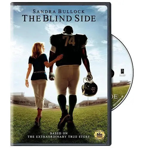 The Blind Side DVD Sandra Bullock, Tim McGraw The Happy Book Stack