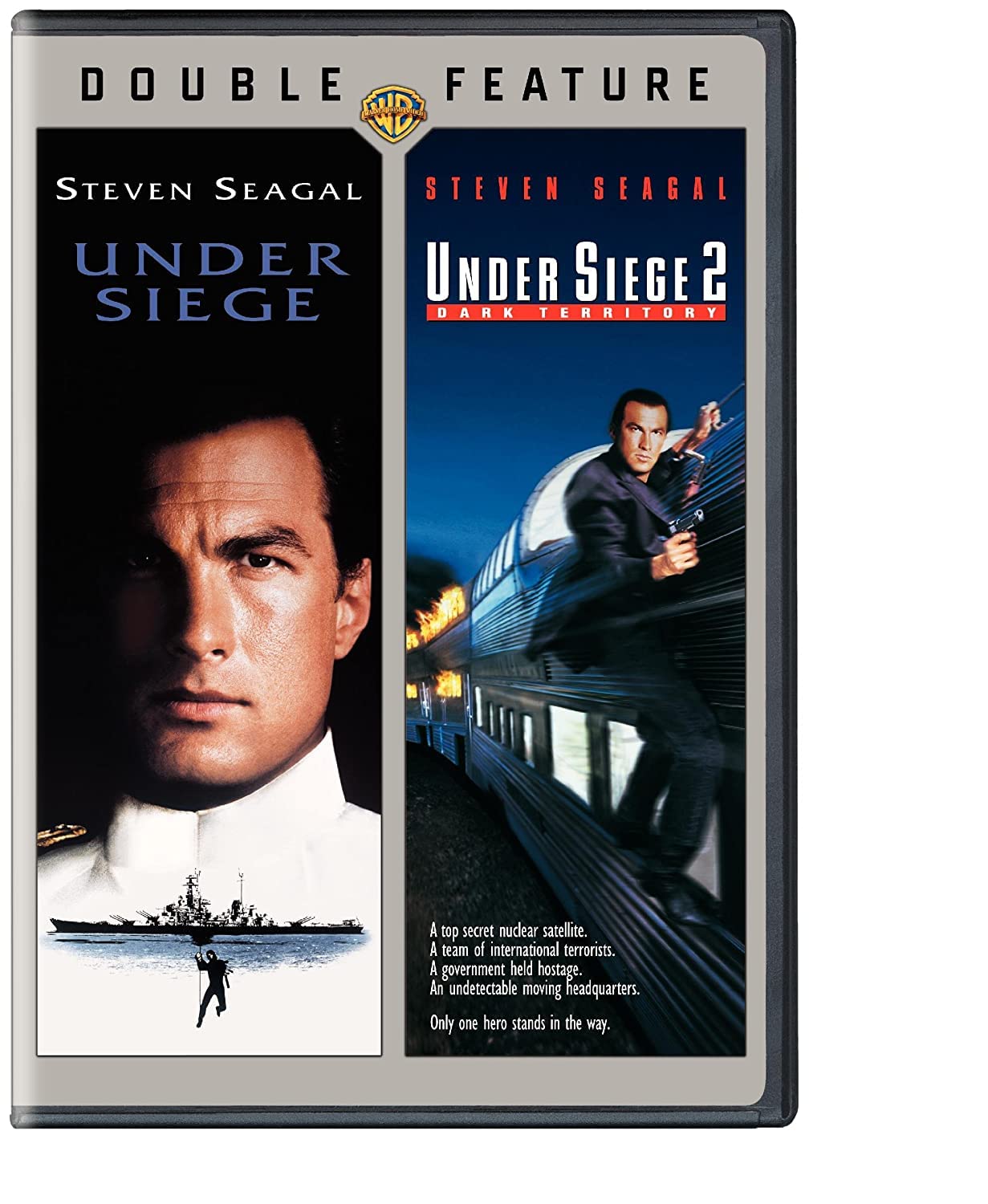 Under Siege/Under Siege 2: Dark Territory (DBFE) (DVD) The Happy Book Stack