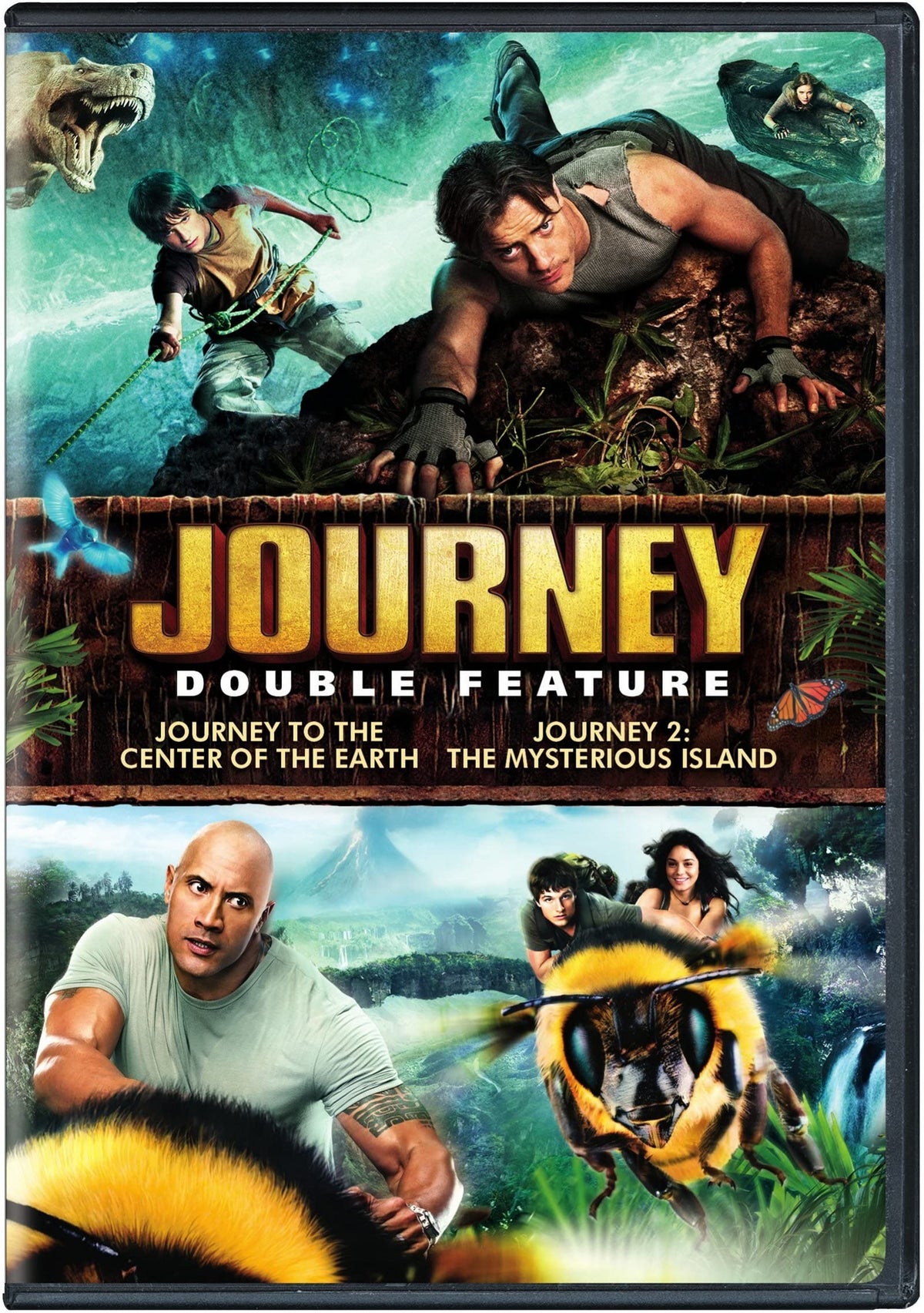 Journey Double Feature (Journey to the Center of the Earth / Journey 2: The Mysterious Island) The Happy Book Stack