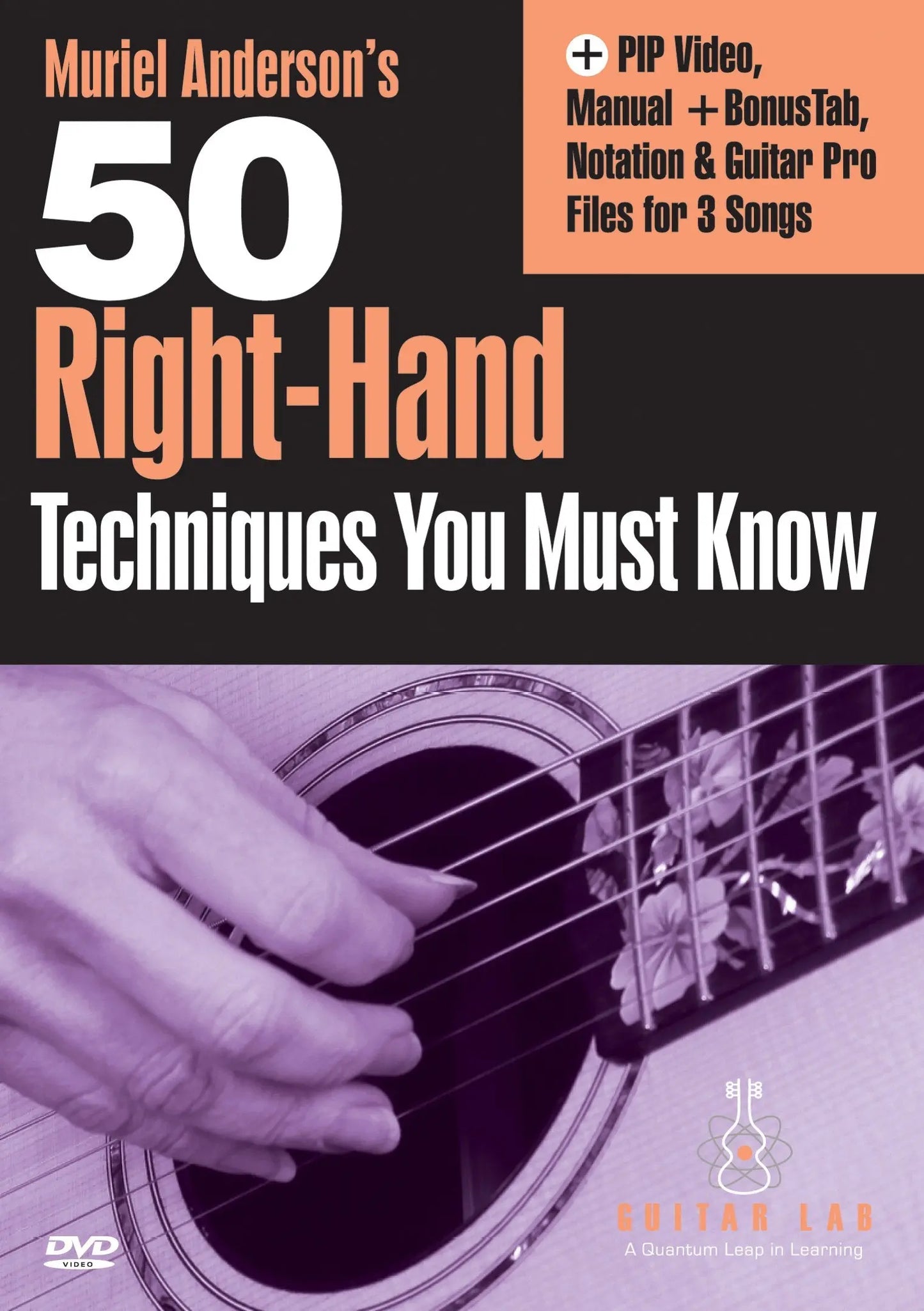 Muriel Anderson's 50 Right Hand Techniques You Must Know The Happy Book Stack