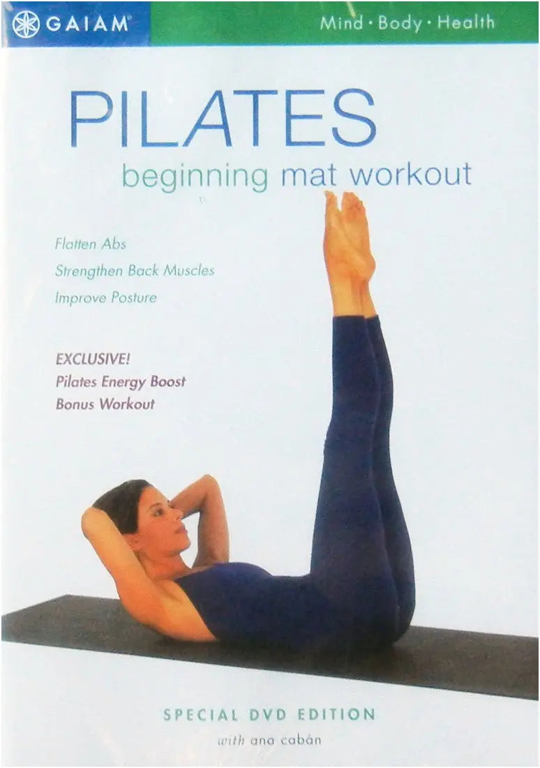 Pilates Beginning Mat Workout special edition exercise DVD fitness The Happy Book Stack