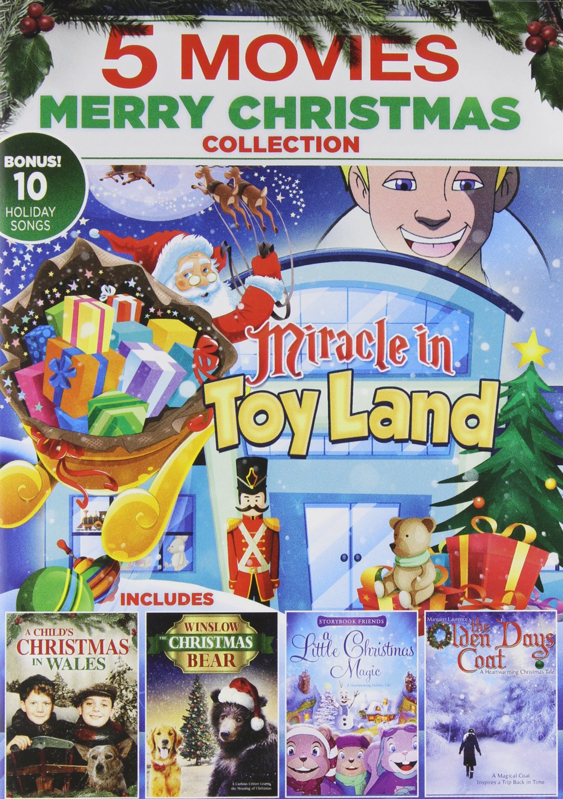 Five Movies Merry Christmas Collection The Happy Book Stack