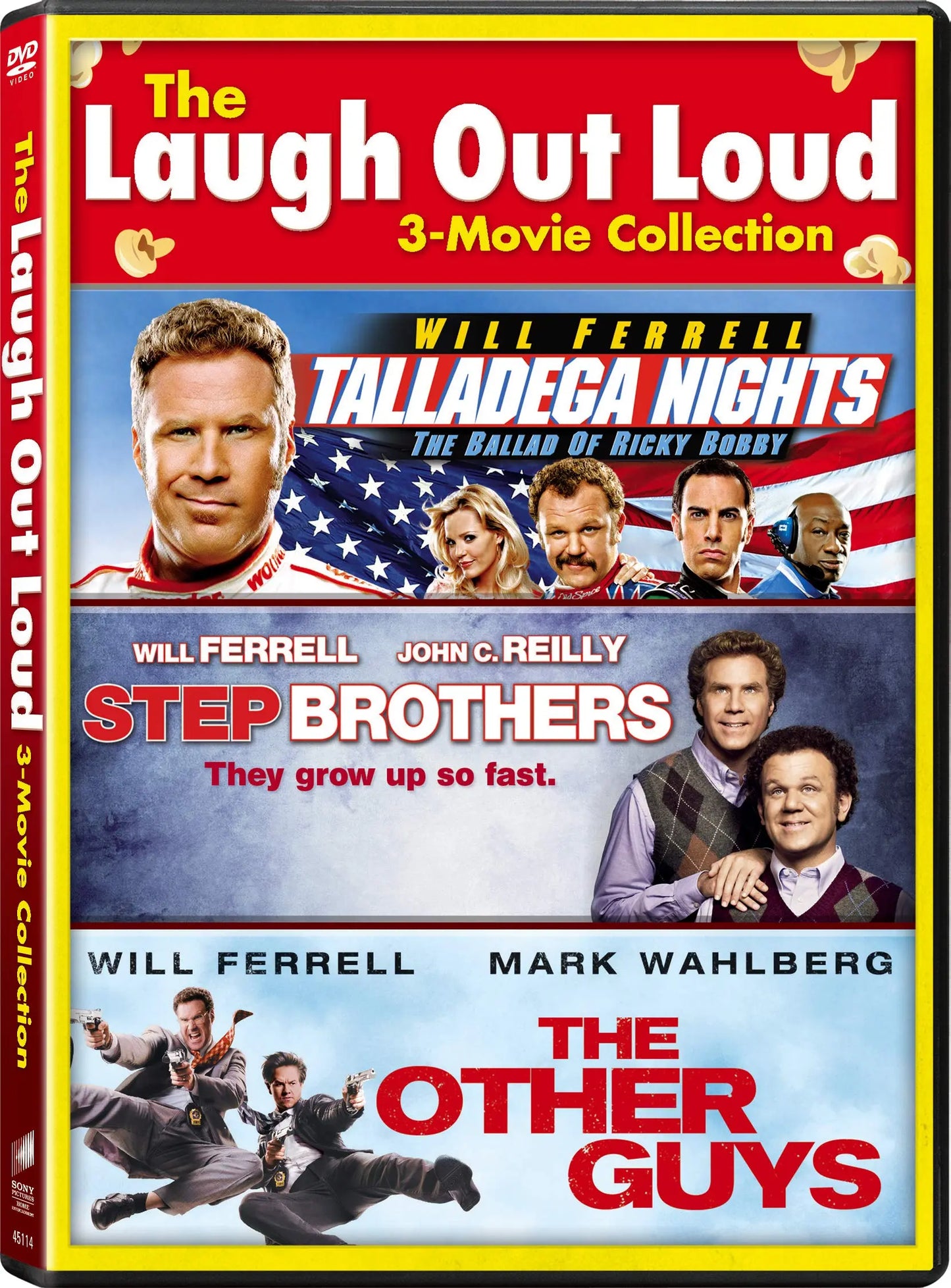 Other Guys, the / Step Brothers / Talladega Nights: The Ballad of Ricky Bobby The Happy Book Stack