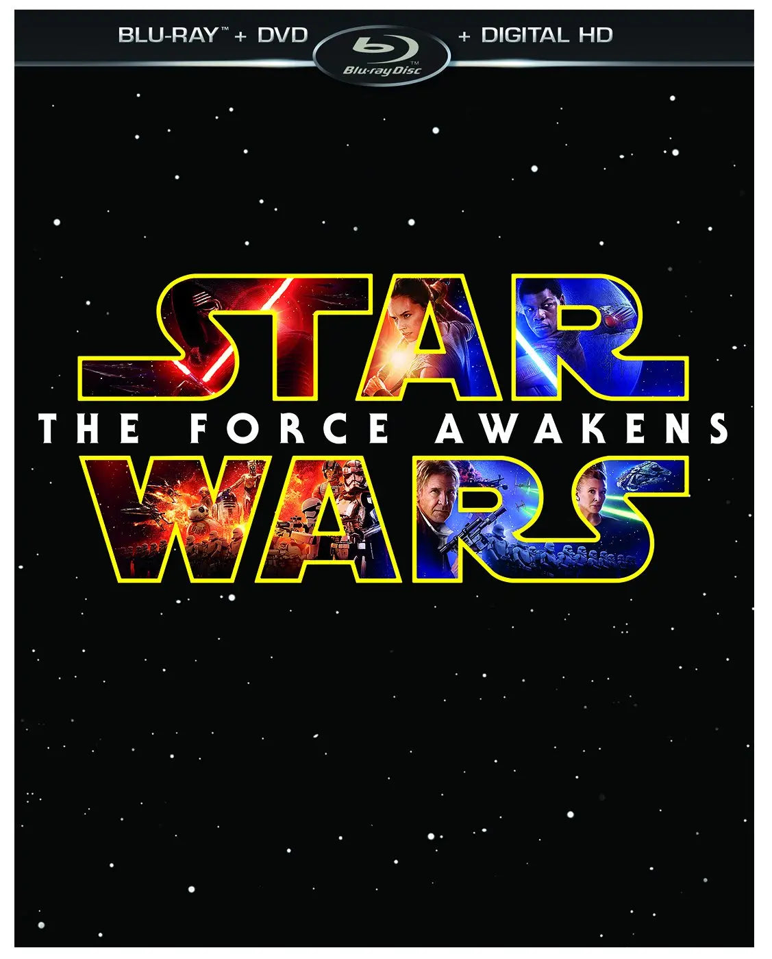 Star Wars: The Force Awakens (Blu-ray/DVD/Digital HD) The Happy Book Stack