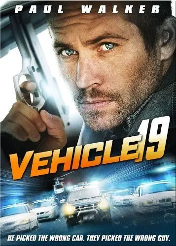Vehicle 19 DVD Paul Walker The Happy Book Stack