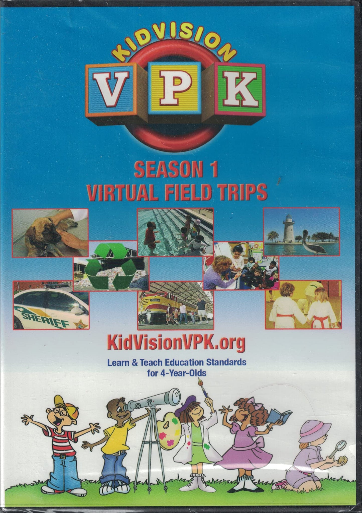 Kidvision VPK Season 1: Virtual Field Trips The Happy Book Stack