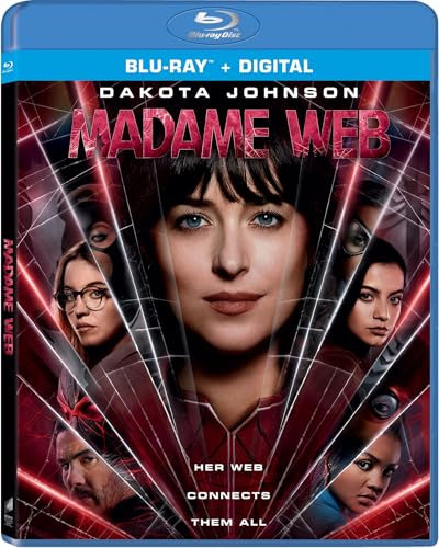 Madame Web - Blu-ray + Digital The Happy Book Stack