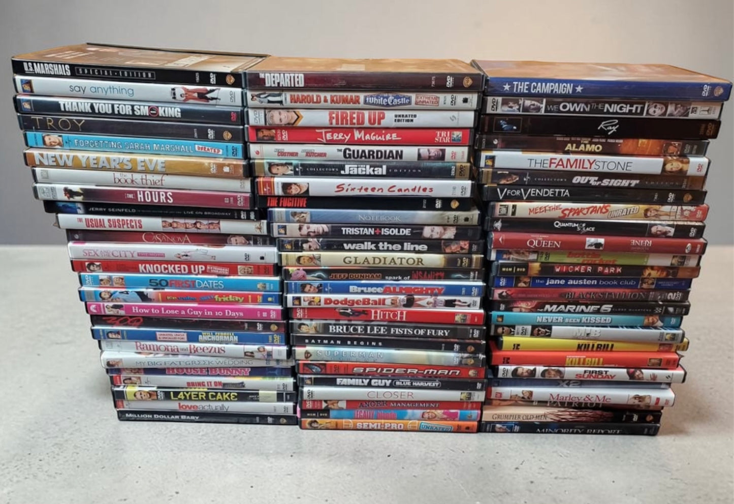 75 dvd lot The Happy Book Stack