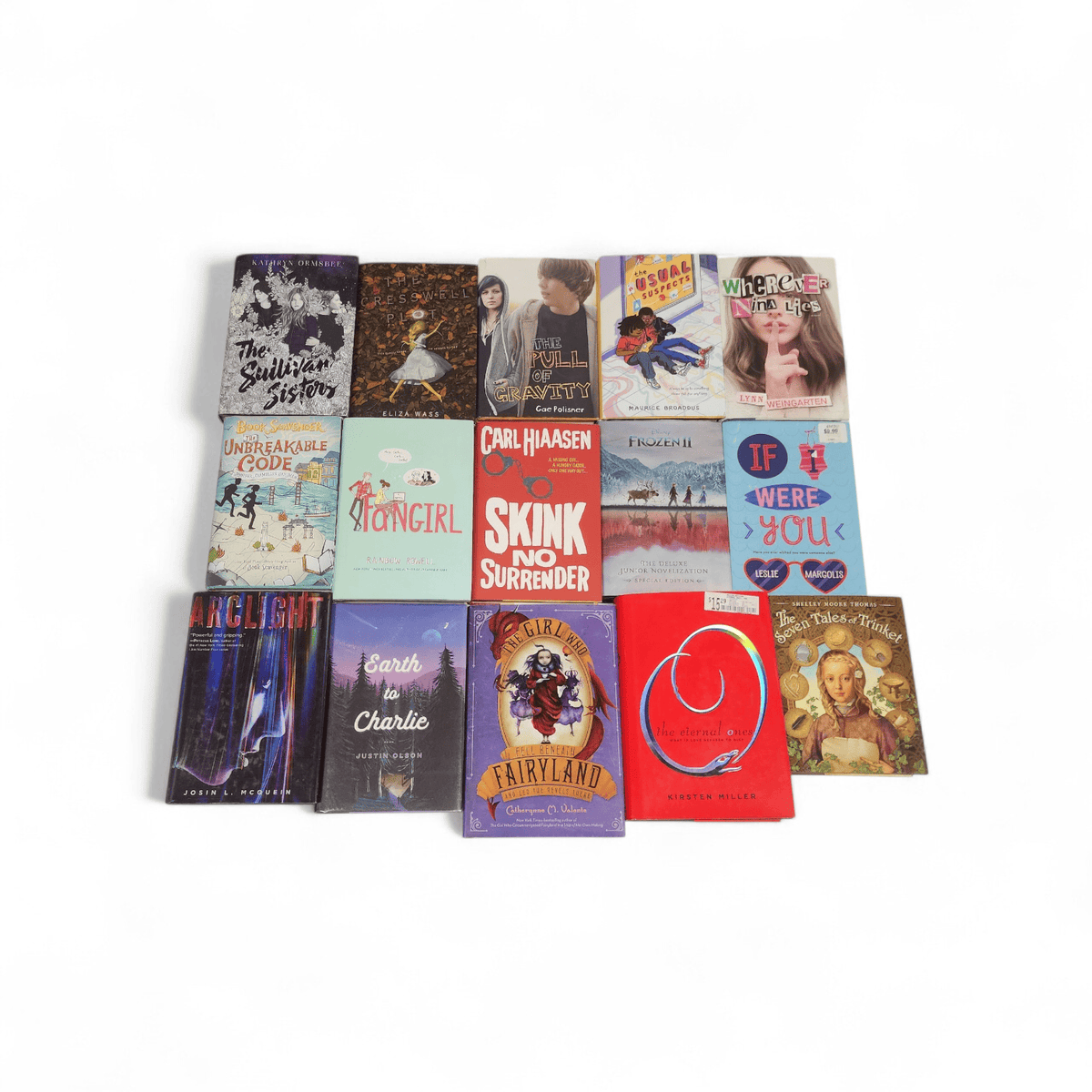 Young Adult Hardcover Lot The Happy Book Stack