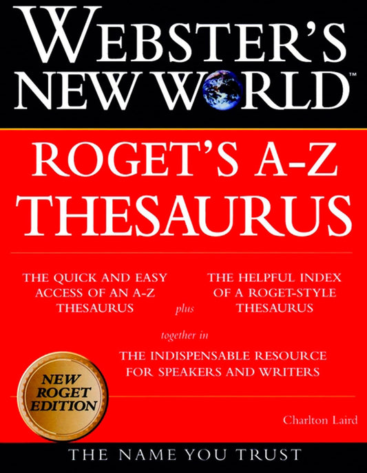 Webster's New World Roget's A-Z Thesaurus The Happy Book Stack