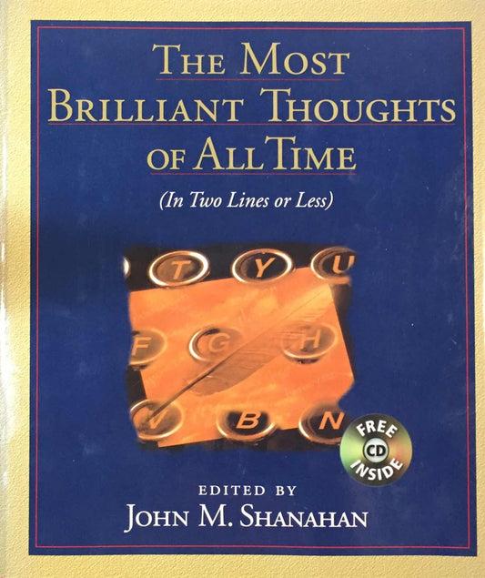 The Most Brilliant Thoughts of All Time (In Two Lines or Less) The Happy Book Stack