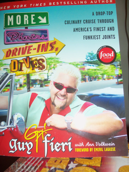 More Diners, Drive-ins and Dives: A Drop-Top Culinary Cruise Through America's Finest and Funkiest Joints The Happy Book Stack