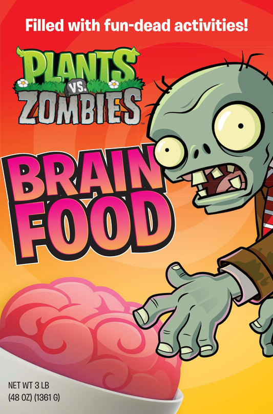 Plants vs. Zombies: Brain Food The Happy Book Stack