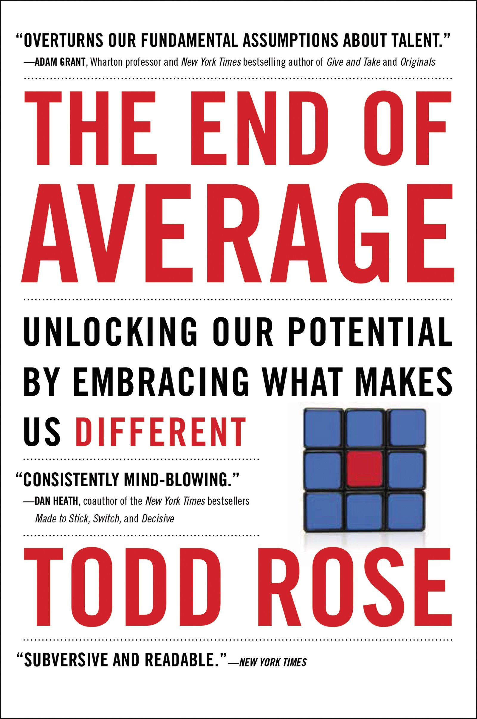The End of Average: Unlocking Our Potential by Embracing What Makes Us Different The Happy Book Stack