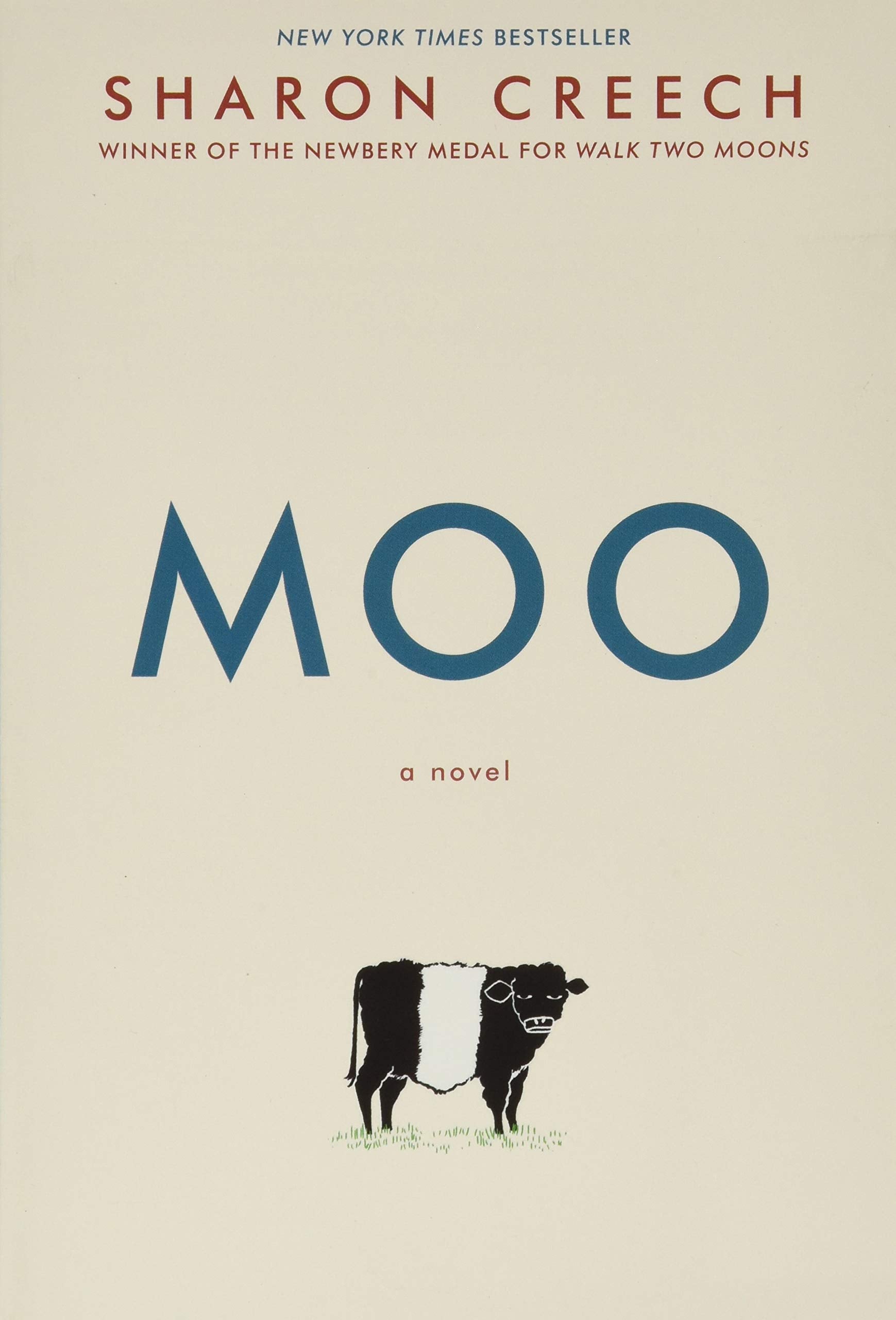 Moo: A Novel The Happy Book Stack