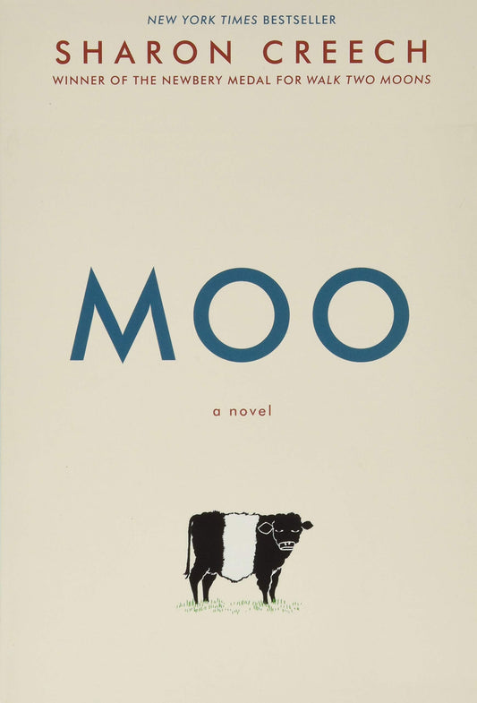 Moo: A Novel The Happy Book Stack